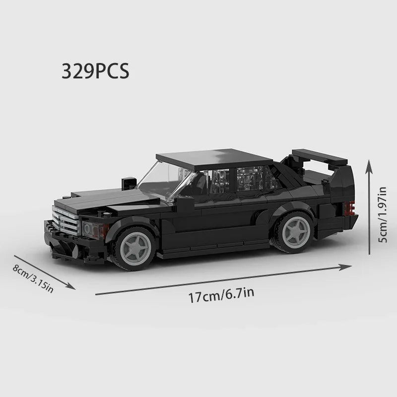 Mercedes-Benz 190E Evolution II Racing Vehicle Brick Set