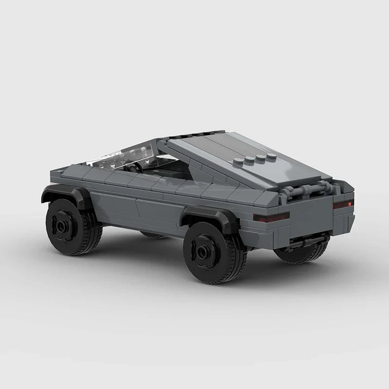Tesla Cybertruck Racing Vehicle Brick Set