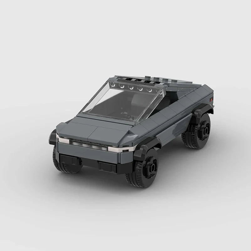 Tesla Cybertruck Racing Vehicle Brick Set