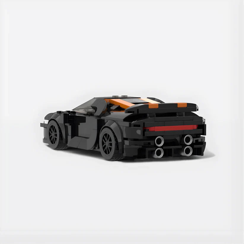 Bugatti Chiron Super Sport Racing Vehicle Brick Set
