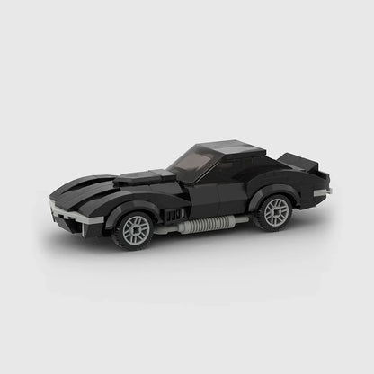 Chevrolet Corvette C3 Racing Vehicle Brick Set