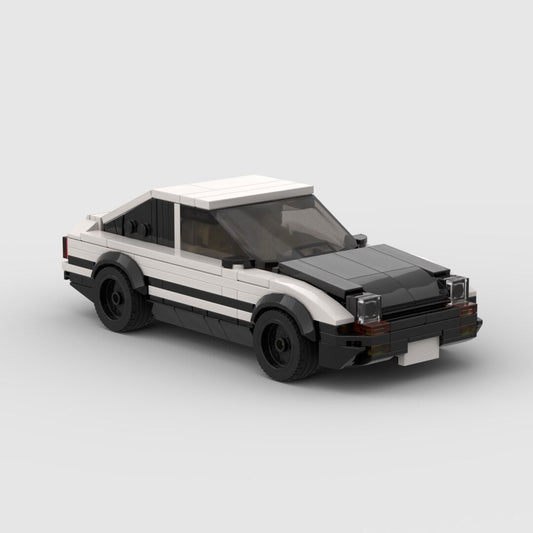 Toyota AE86 Racing Vehicle Brick Set