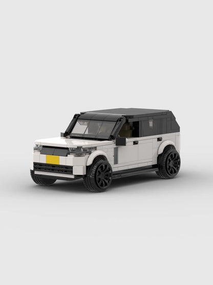 Ranged Rover SUV Racing vehicle brick set
