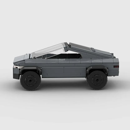 Tesla Cybertruck Racing Vehicle Brick Set