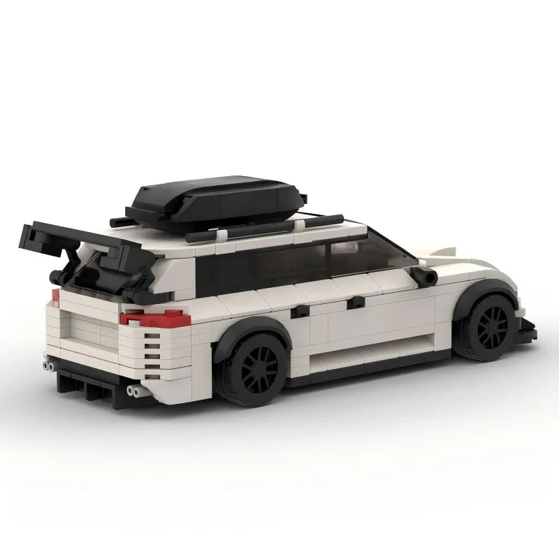 Skoda Octavia RS estate Racing vehicle brick set