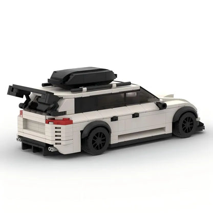 Skoda Octavia RS estate Racing vehicle brick set