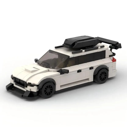 Skoda Octavia RS estate Racing vehicle brick set