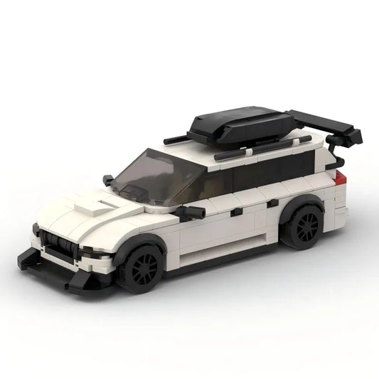Skoda Octavia RS estate Racing vehicle brick set