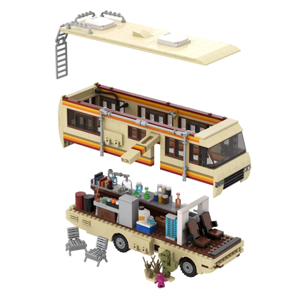 Breaking Bad Cooking Lab RV Vehicle Brick Set
