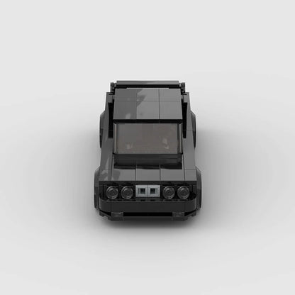 Black BMW M3 E30 Racing vehicle Brick set