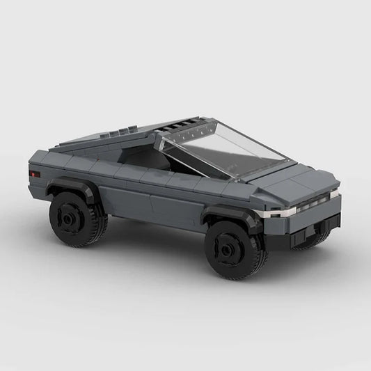 Tesla Cybertruck Racing Vehicle Brick Set