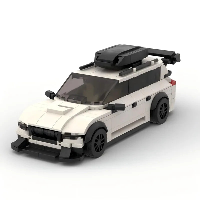 Skoda Octavia RS estate Racing vehicle brick set