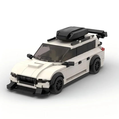 Skoda Octavia RS estate Racing vehicle brick set