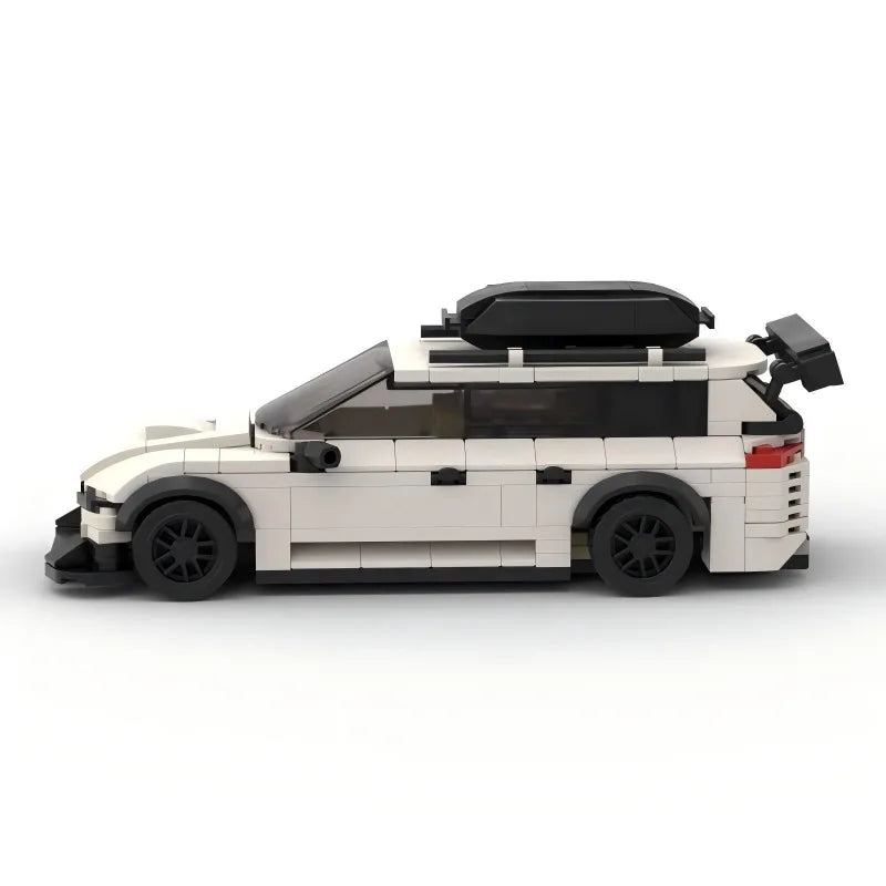 Skoda Octavia RS estate Racing vehicle brick set