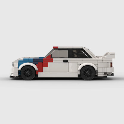 BMW M3 E30 Competition Racing Vehicle Brick Set