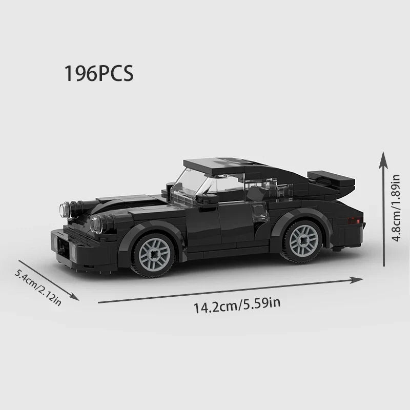 Porsche 911 Classic Racing Vehicle Brick Set