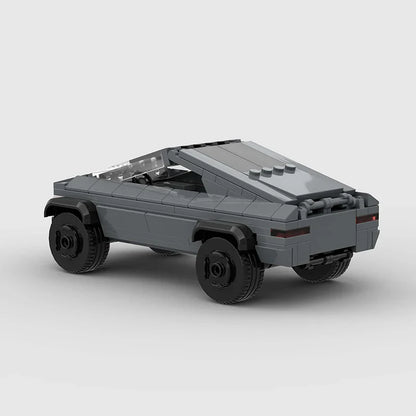 Tesla Cybertruck Racing Vehicle Brick Set