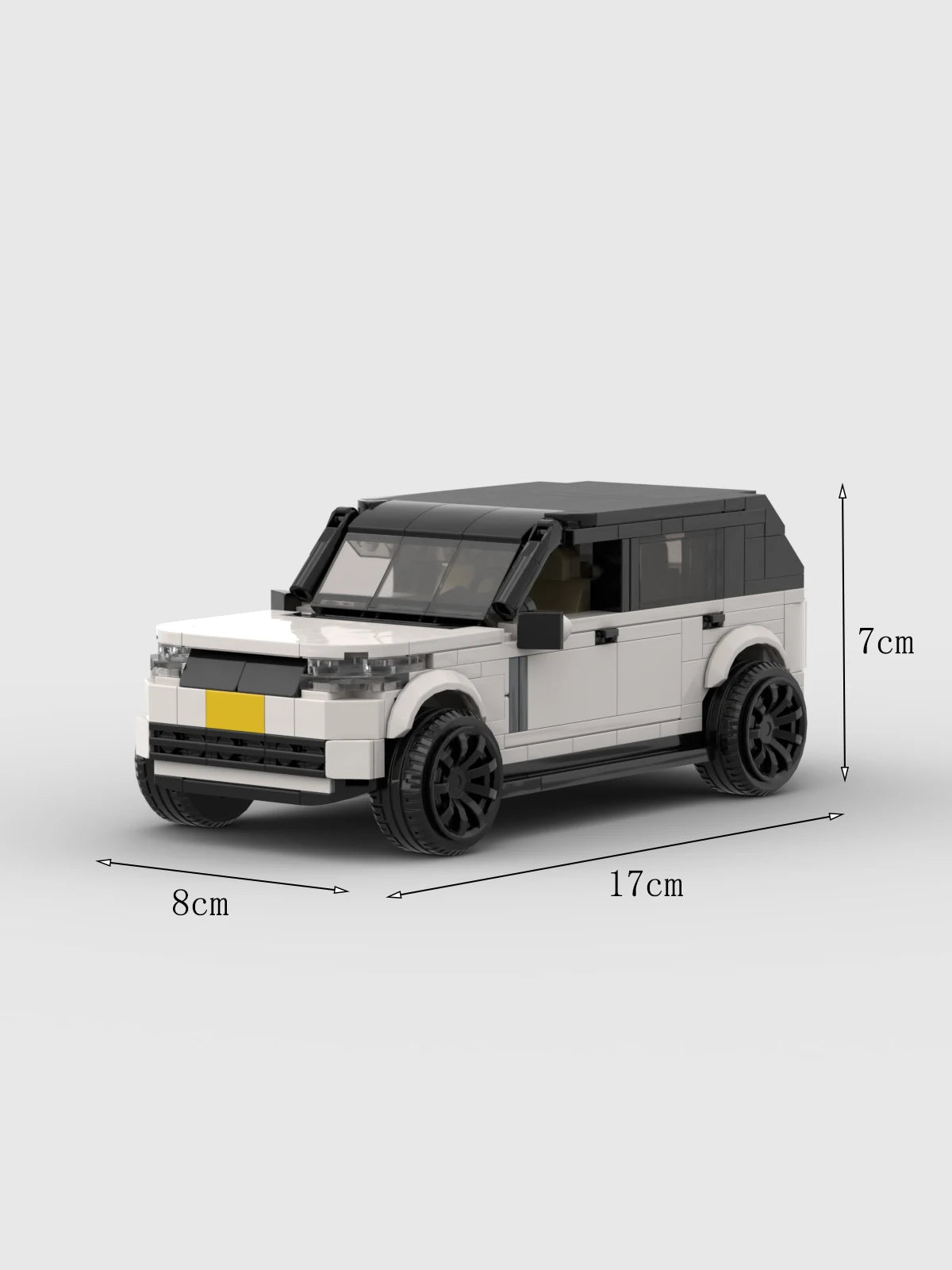 Ranged Rover SUV Racing vehicle brick set