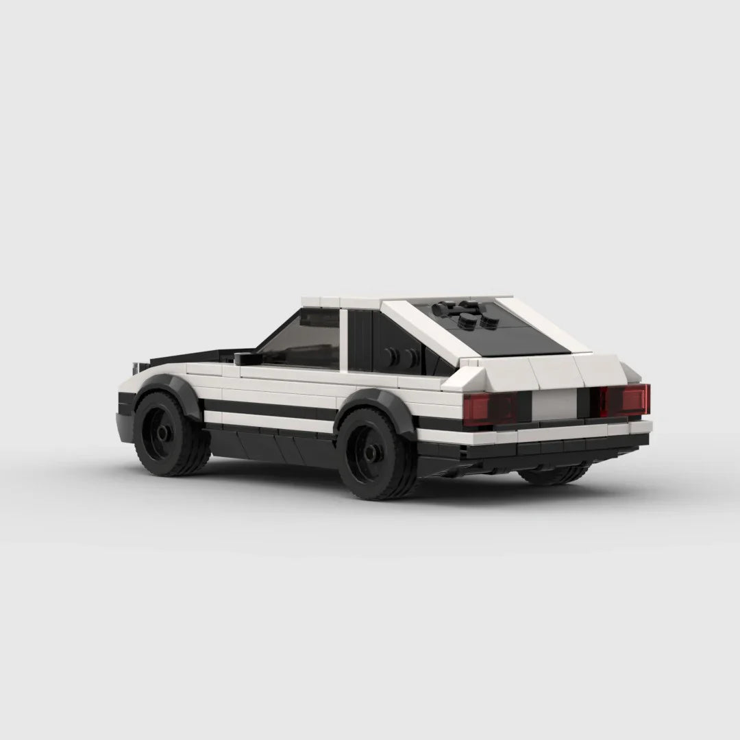 Toyota AE86 Racing Vehicle Brick Set